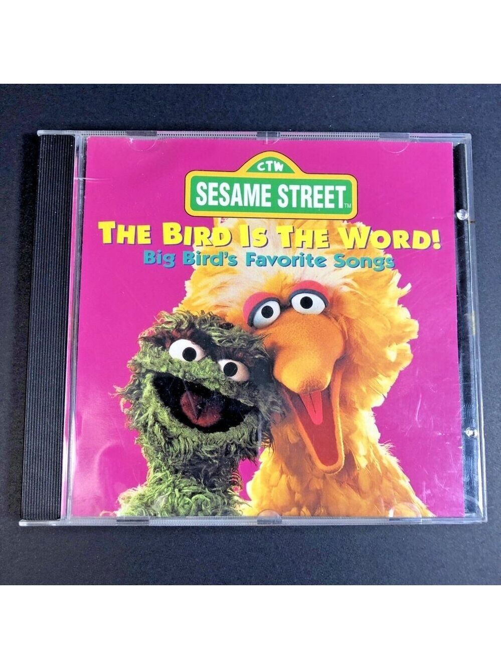 Sesame Street The Bird Is The Word! Big Bird’s Favourite Songs CD 1995 CA